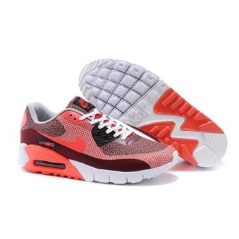 Nike Air Max 90 Jcrd Mens Shoes Orange Red Black Gray Hot Korea